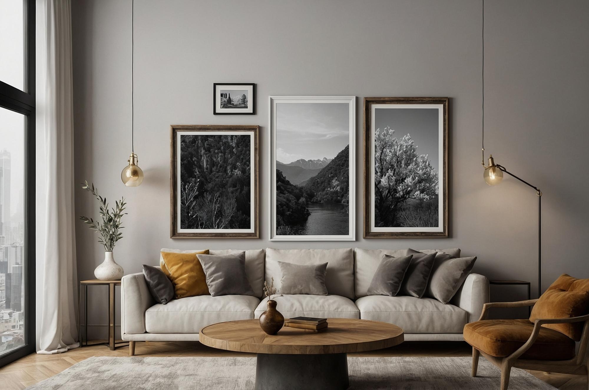 Jak łączyć różne rozmiary obrazów na płótnie, żeby uzyskać harmonijny efekt