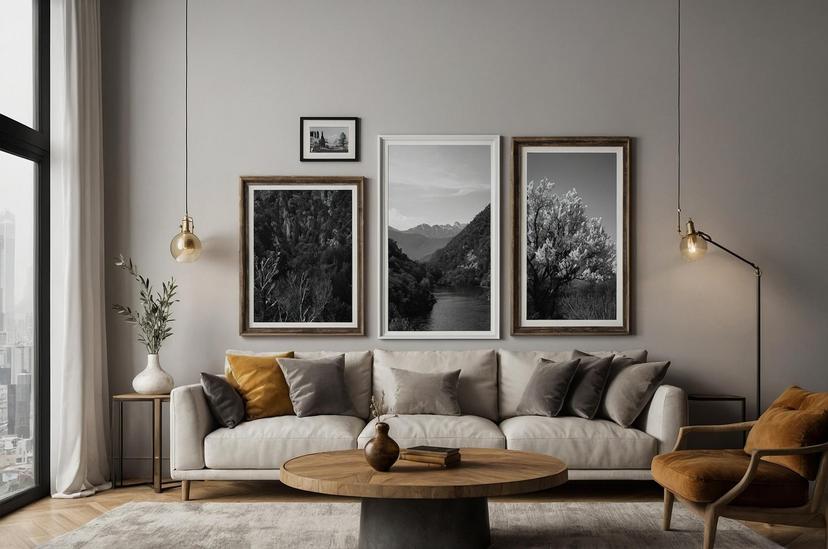 Jak łączyć różne rozmiary obrazów na płótnie, żeby uzyskać harmonijny efekt