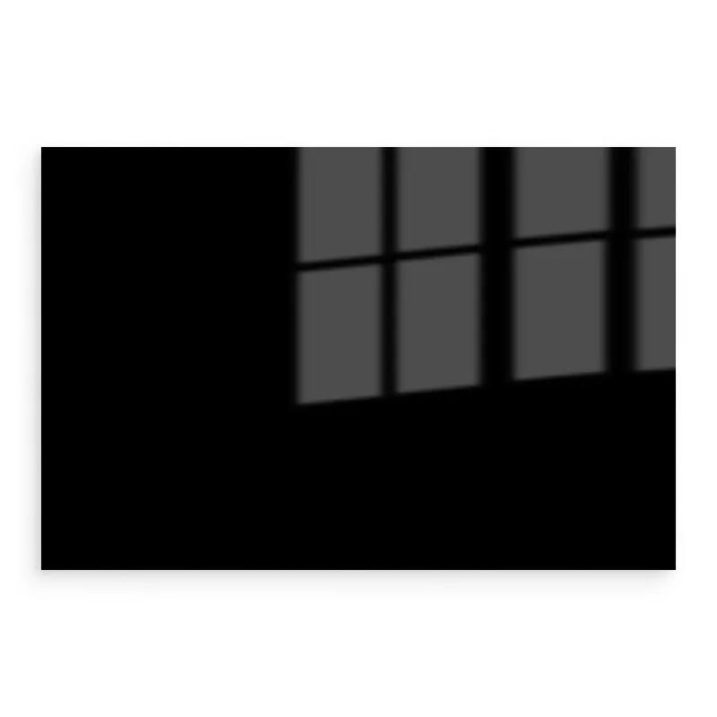 Panel Szklany do Kuchni Black Hex 000000