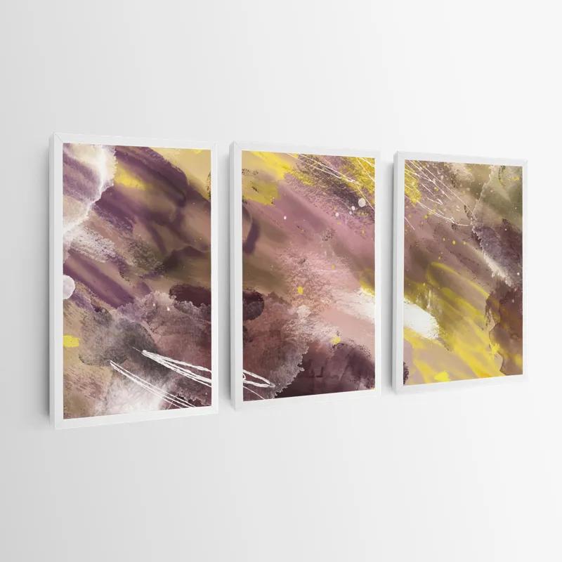 Obraz Multicanvas Purple Set mockup 0