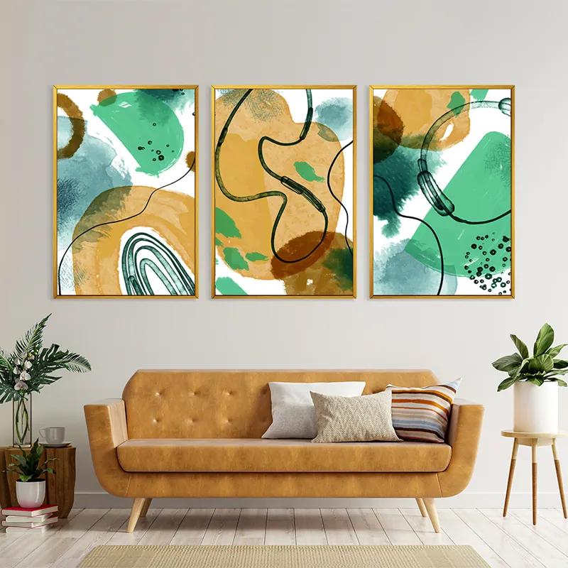 Obraz Multicanvas Bluerown Set mockup 4