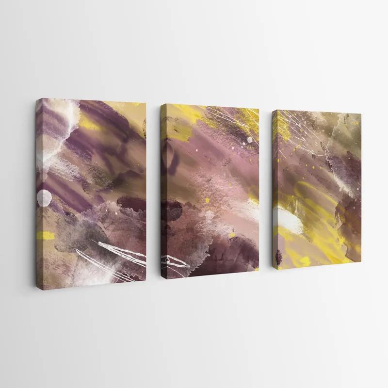 Obraz Multicanvas Purple Set mockup 0