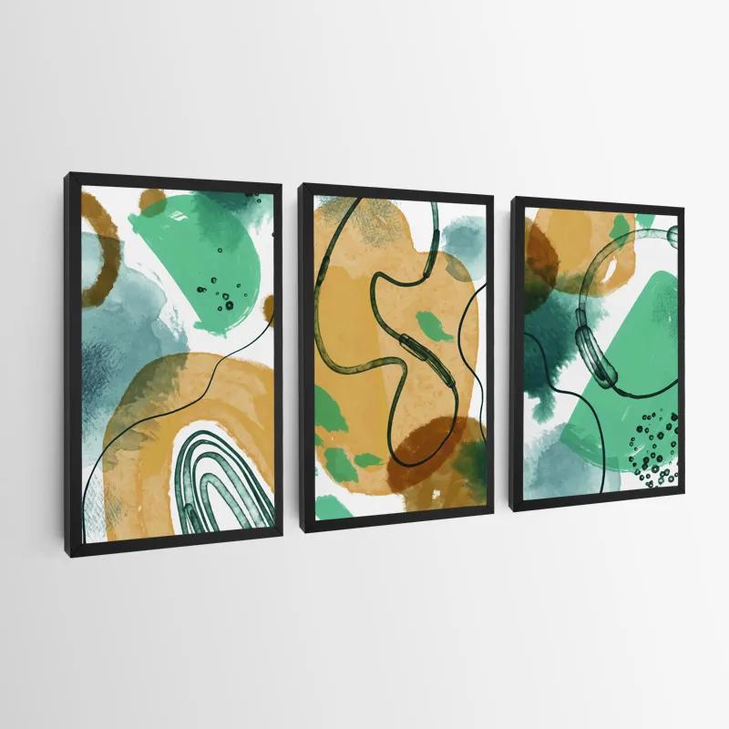 Obraz Multicanvas Bluerown Set mockup 0