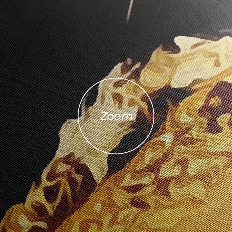 Obraz Multicanvas Goldenlack Set mockup 1