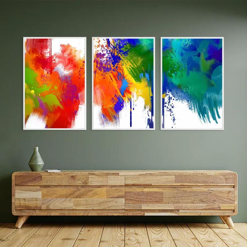 Obraz Multicanvas Colorful Set mockup 2