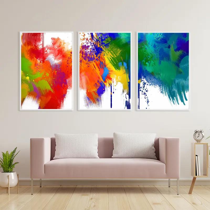 Obraz Multicanvas Colorful Set mockup 3