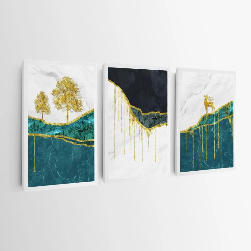 Obraz Multicanvas Abstract Downhill mockup 0