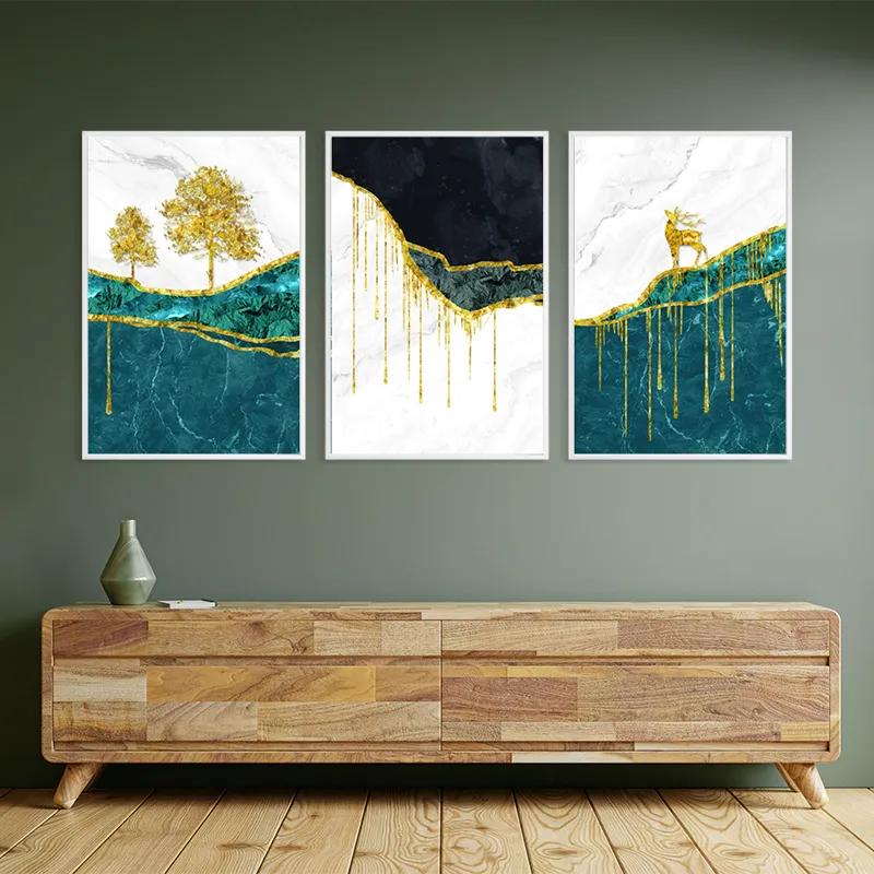 Obraz Multicanvas Abstract Downhill mockup 2