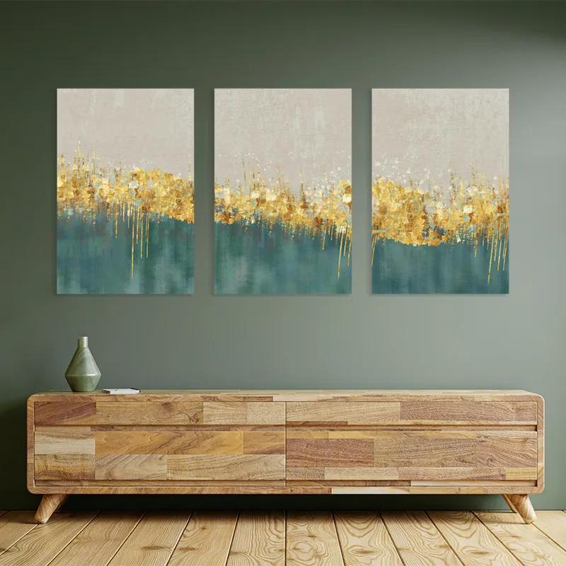 Obraz Multicanvas Blue Contrast mockup 2