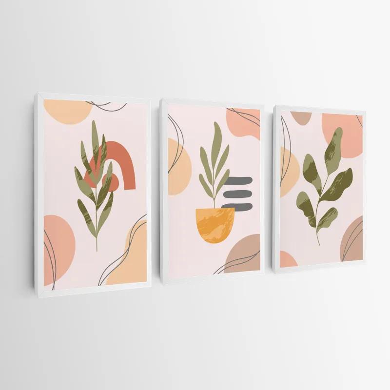 Obraz Multicanvas Cute Leaf mockup 0