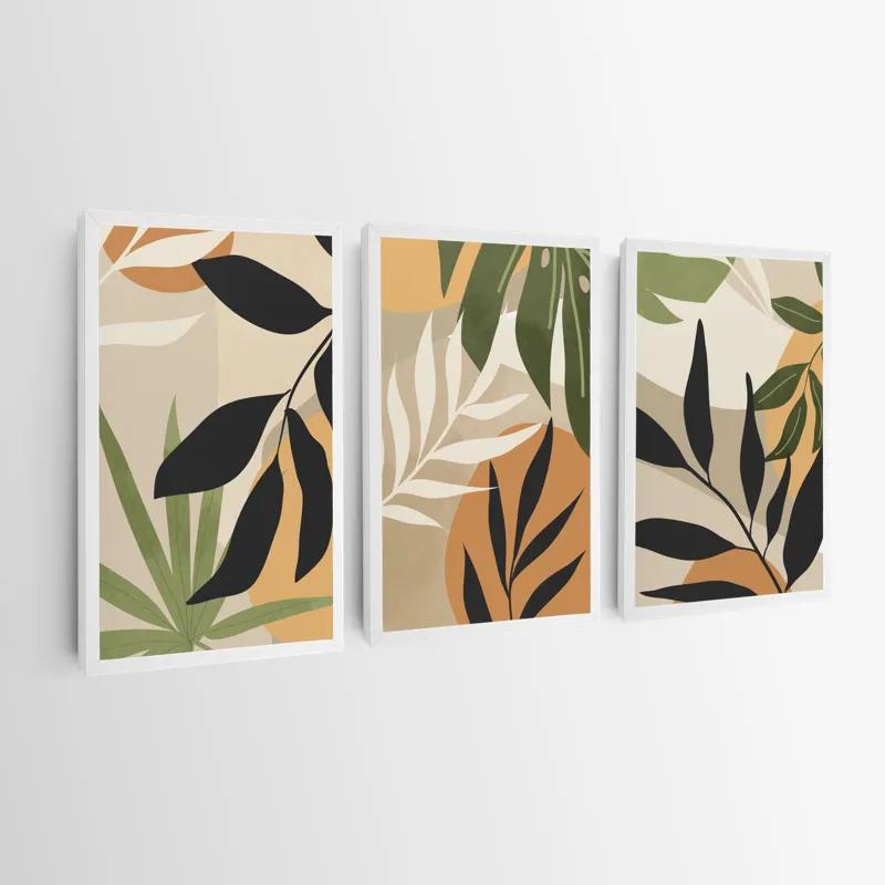 Obraz Multicanvas Leaves Organicrt mockup 0