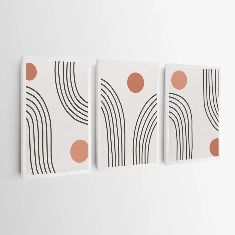 Obraz Multicanvas Moonnd Lines mockup 0