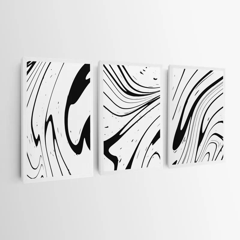 Obraz Multicanvas White Marblert mockup 0