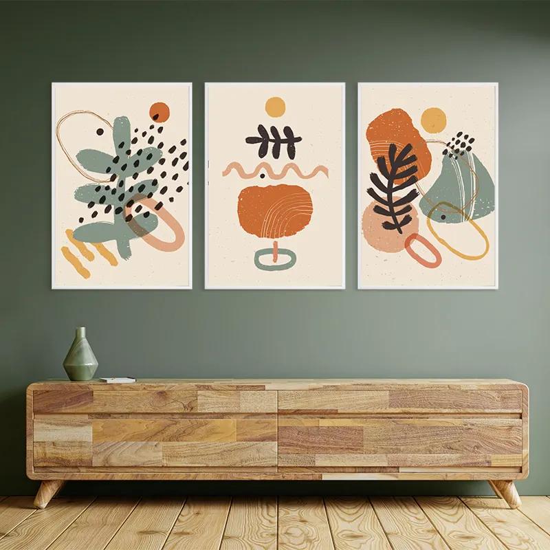 Obraz Multicanvas Cream Orangert mockup 2