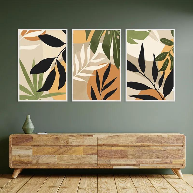 Obraz Multicanvas Leaves Organicrt mockup 2