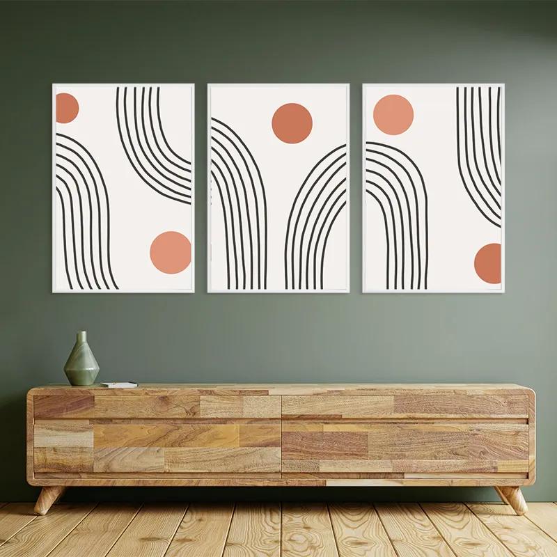 Obraz Multicanvas Moonnd Lines mockup 2