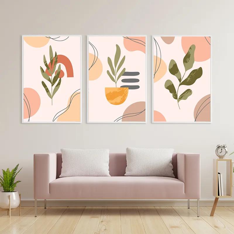 Obraz Multicanvas Cute Leaf mockup 3