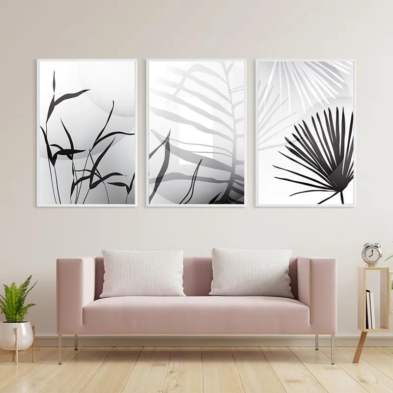 Obraz Multicanvas Leaf Shadow mockup 3