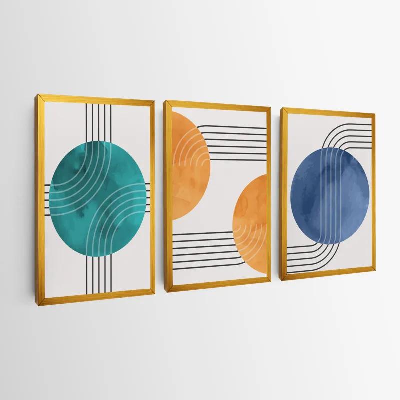 Obraz Multicanvas Colorful Circle mockup 0