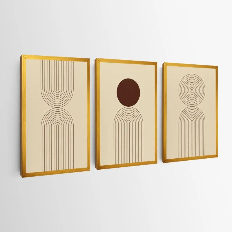 Obraz Multicanvas Cream Set mockup 0