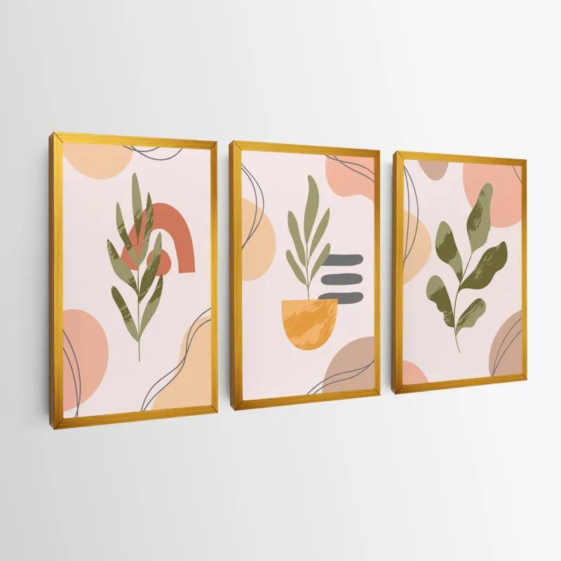 Obraz Multicanvas Cute Leaf mockup 0