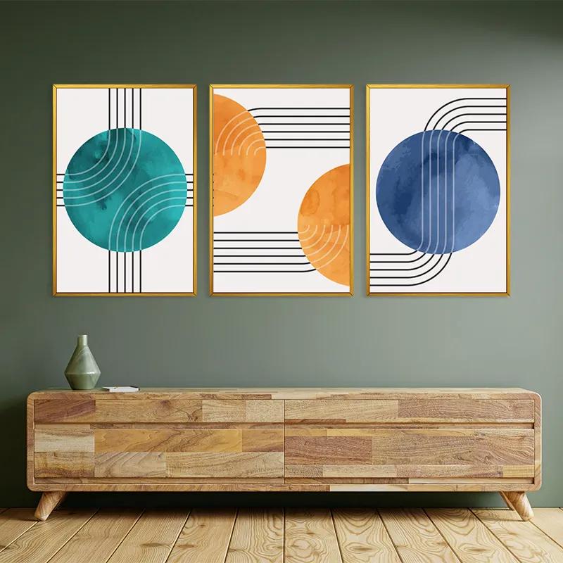 Obraz Multicanvas Colorful Circle mockup 2