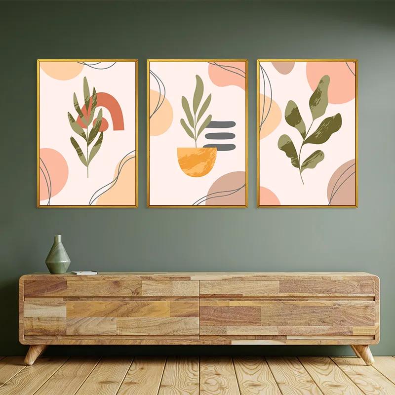 Obraz Multicanvas Cute Leaf mockup 2