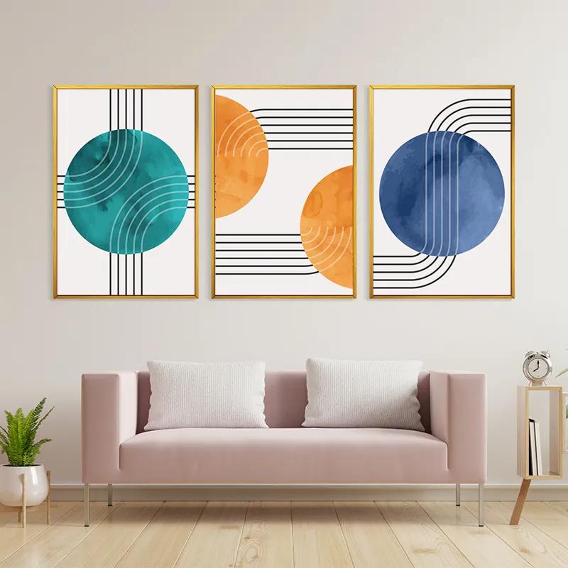 Obraz Multicanvas Colorful Circle mockup 3