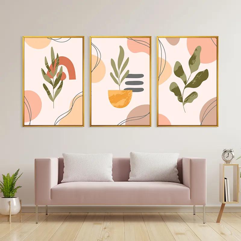 Obraz Multicanvas Cute Leaf mockup 3