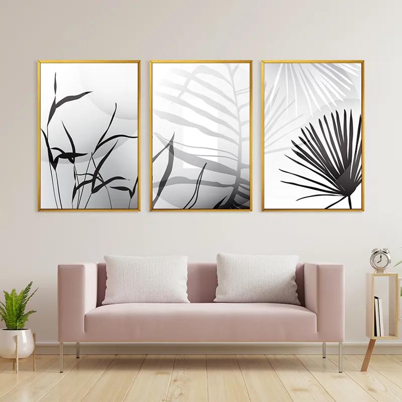 Obraz Multicanvas Leaf Shadow mockup 3