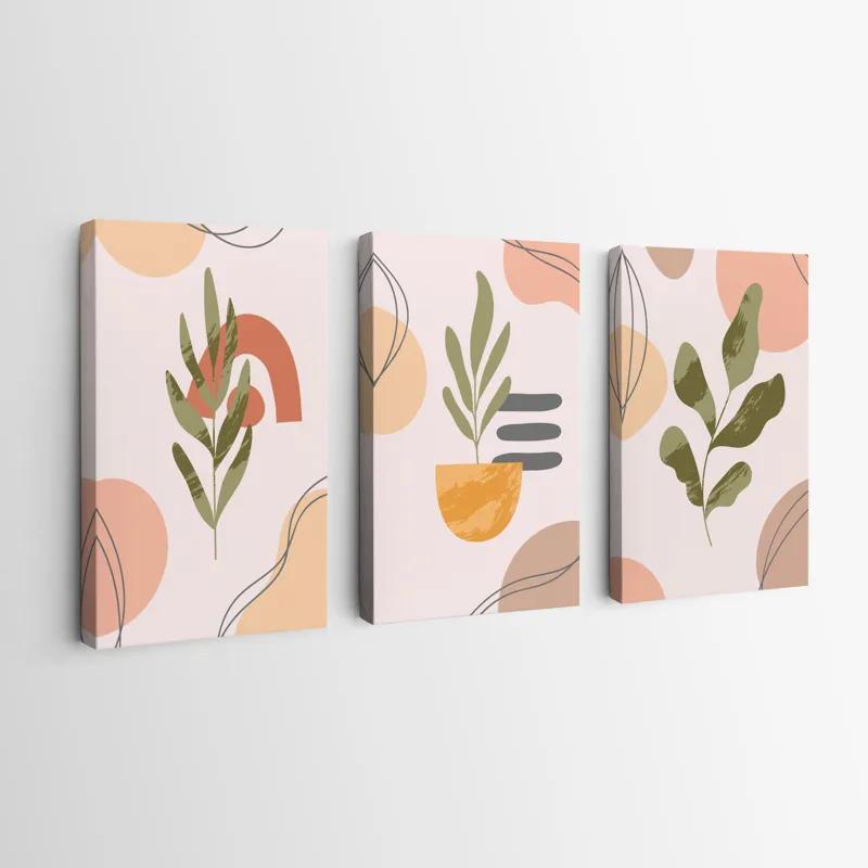 Obraz Multicanvas Cute Leaf mockup 0