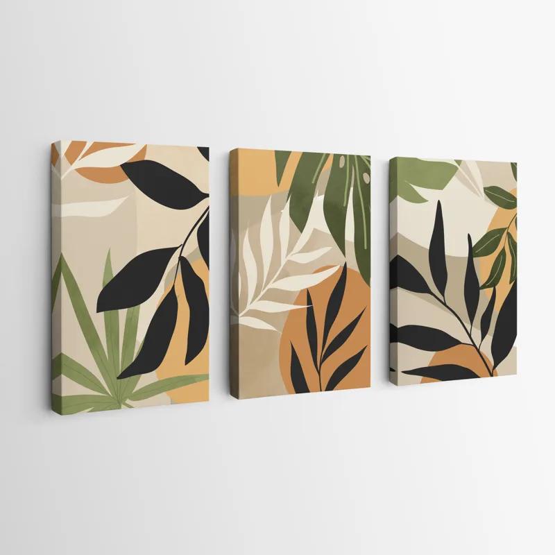 Obraz Multicanvas Leaves Organicrt mockup 0
