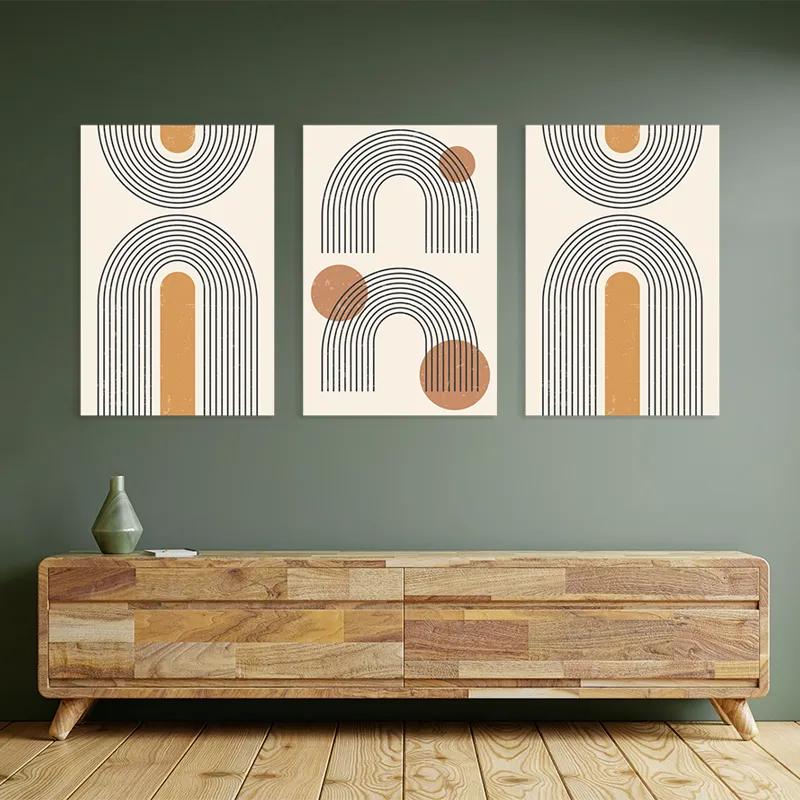 Obraz Multicanvas Arch Poster Set mockup 2