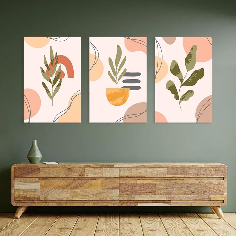 Obraz Multicanvas Cute Leaf mockup 2