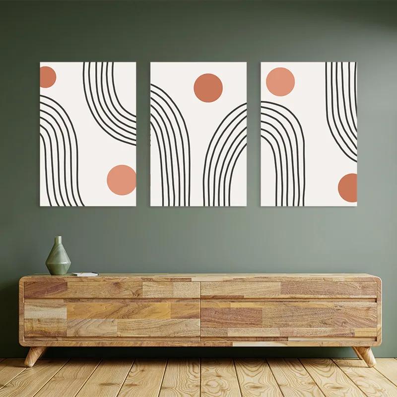 Obraz Multicanvas Moonnd Lines mockup 2