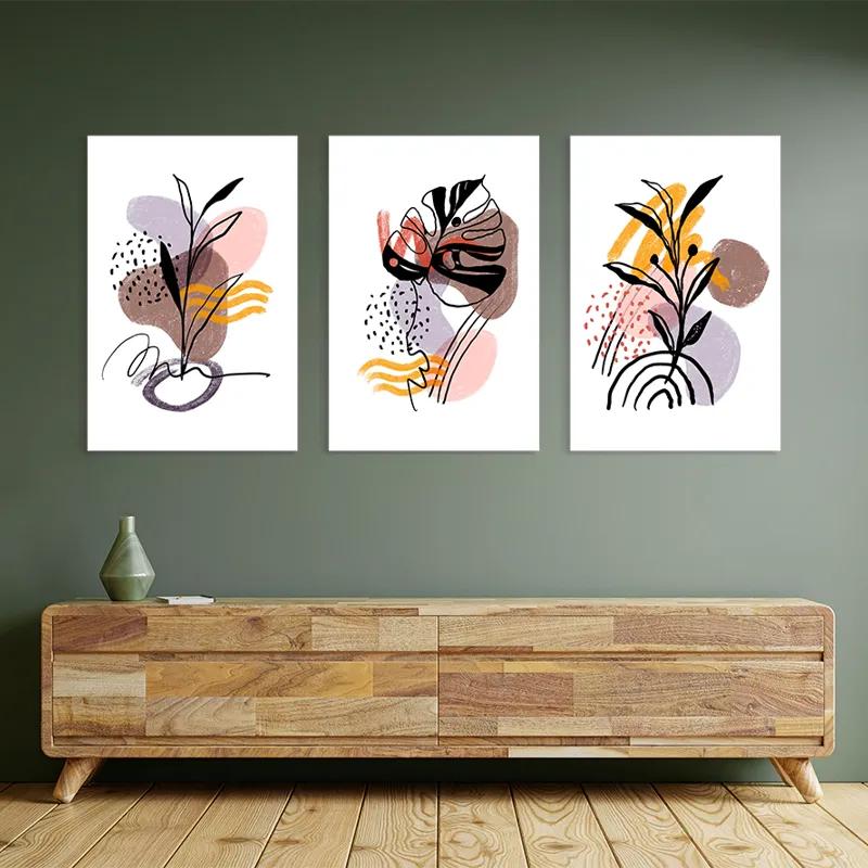 Obraz Multicanvas Pretty Leaf mockup 2