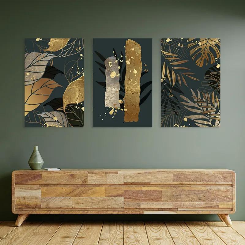 Obraz Multicanvas Tropical Leaves mockup 2