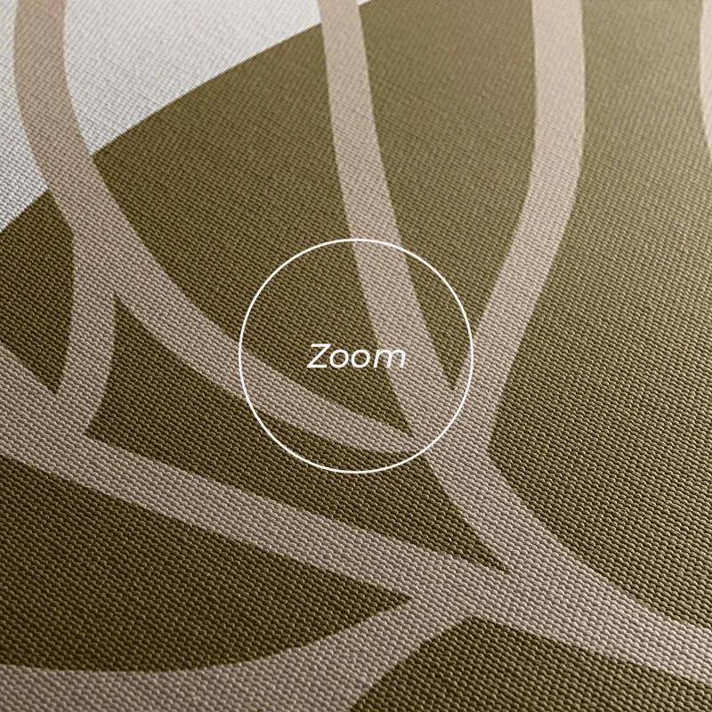 Obraz Multicanvas Brown Cream Leaf mockup 1