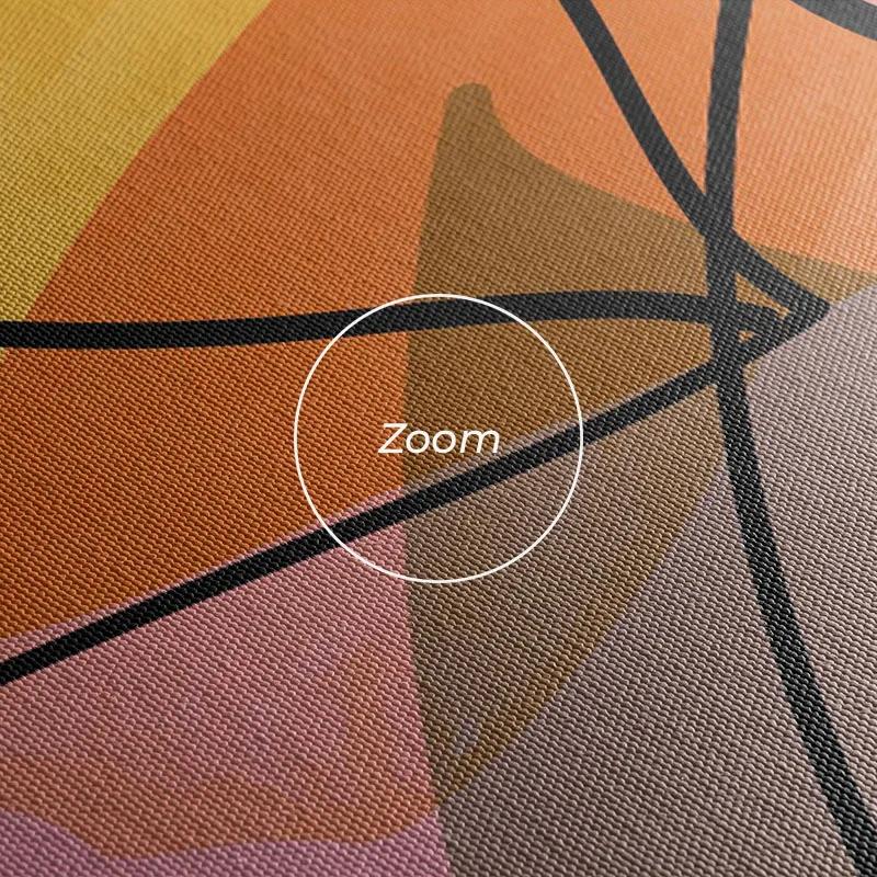 Obraz Multicanvas Colorful Leafs mockup 1