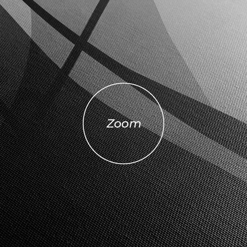 Obraz Multicanvas Grey Leaf Set mockup 1