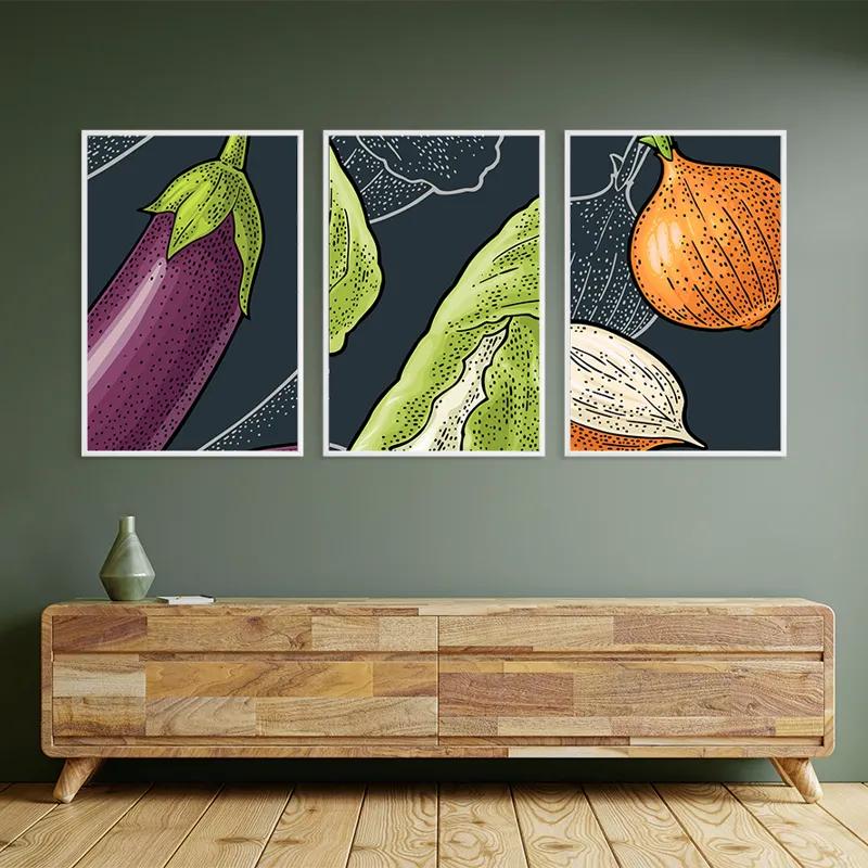 Obraz Multicanvas Vegetablesrt mockup 2
