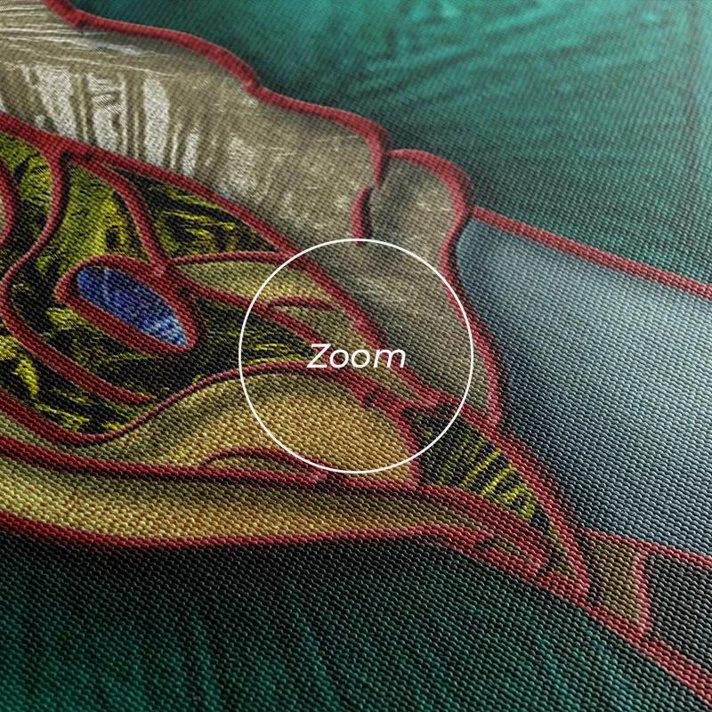 Obraz Multicanvas Bluend Gold Elephant mockup 1