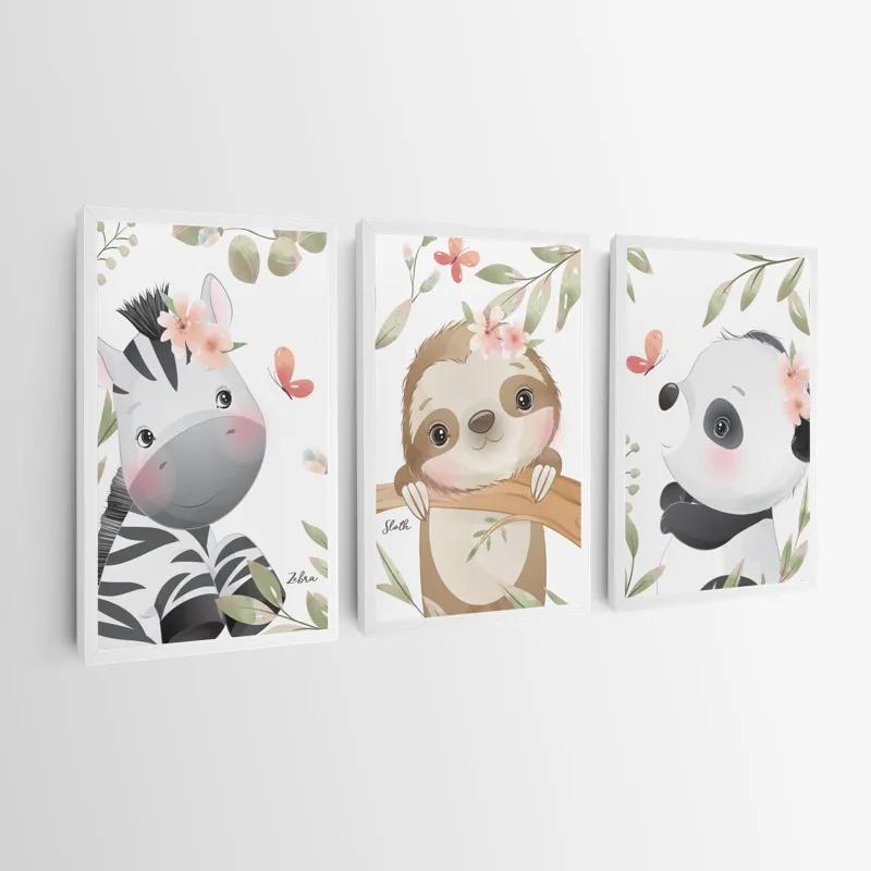 Obraz Multicanvas Cutenimals mockup 0