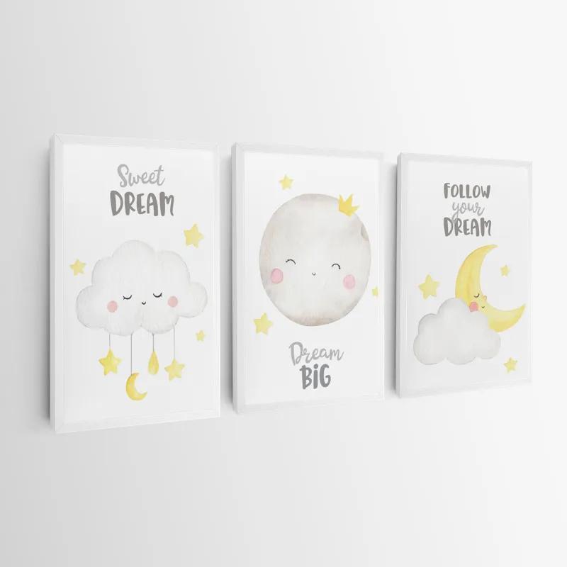 Obraz Multicanvas Dreamig Set mockup 0