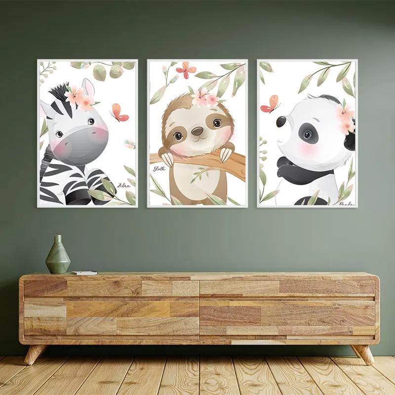 Obraz Multicanvas Cutenimals mockup 2