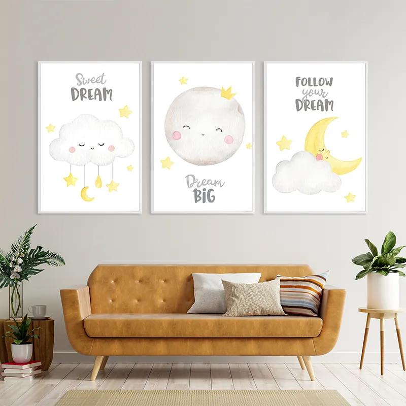 Obraz Multicanvas Dreamig Set mockup 4