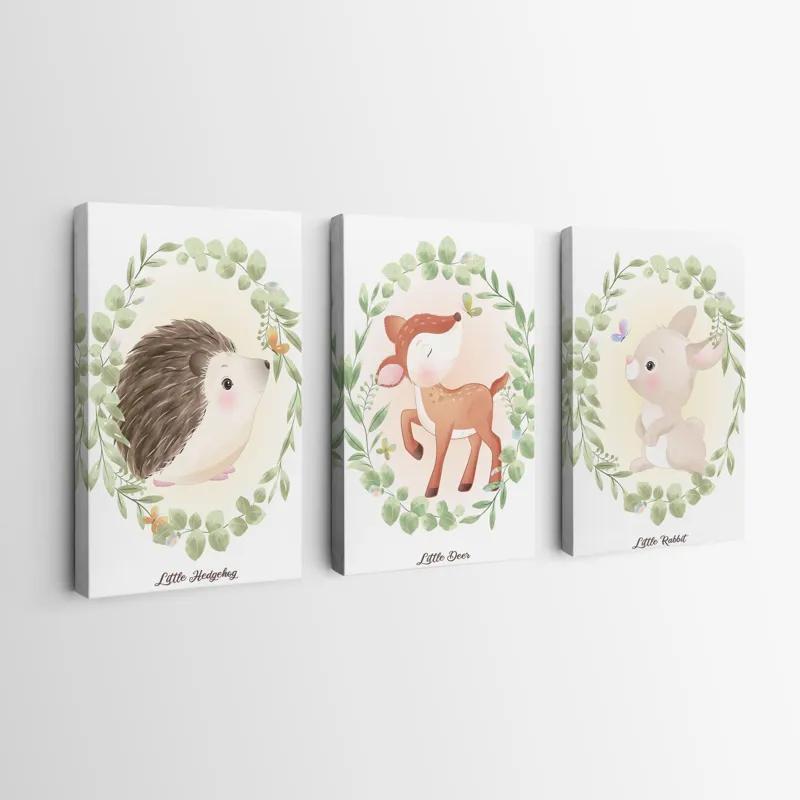 Obraz Multicanvas Animals Portrait mockup 0