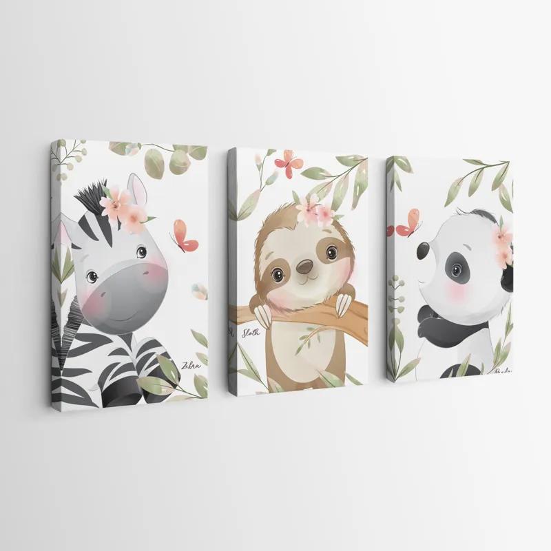 Obraz Multicanvas Cutenimals mockup 0