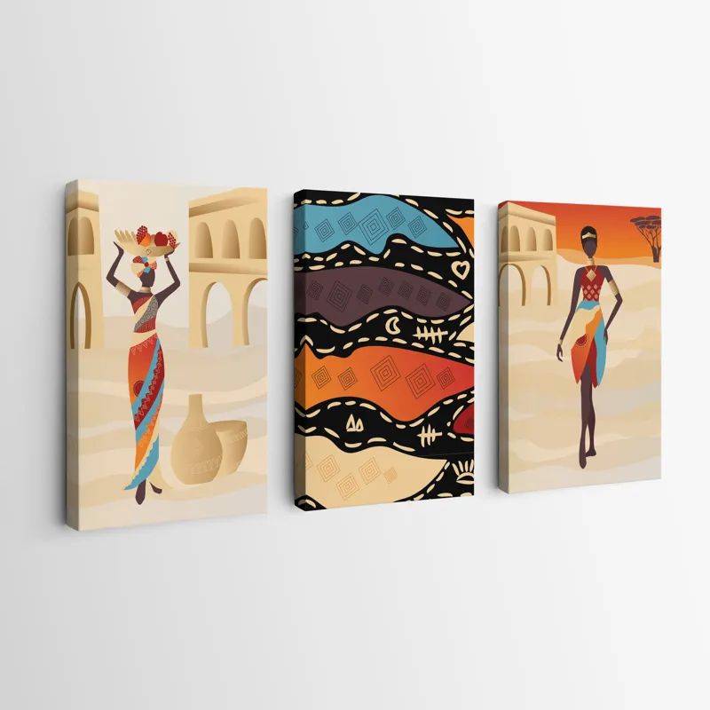 African Woman Set mockup 0