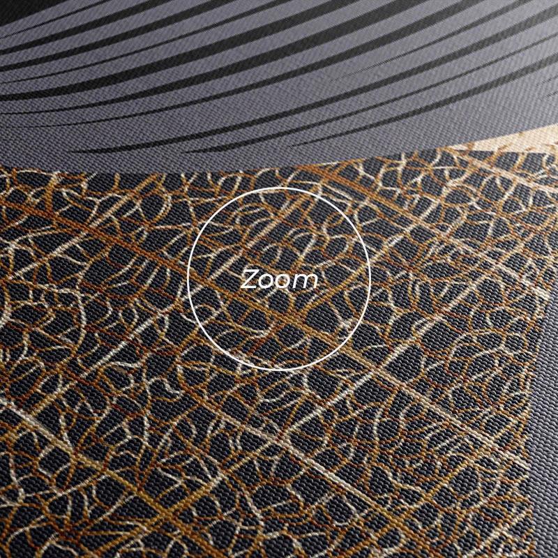 Obraz Multicanvas Blacknd Gold Flower mockup 1